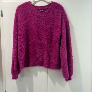 INC International Concepts Women's Vibrant Fuchsia Sweater M